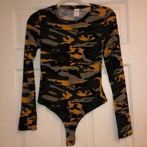 Camo body suit